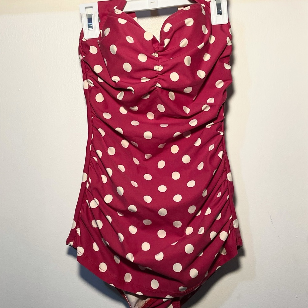 Vintage style Polka-dot Swimsuit - New